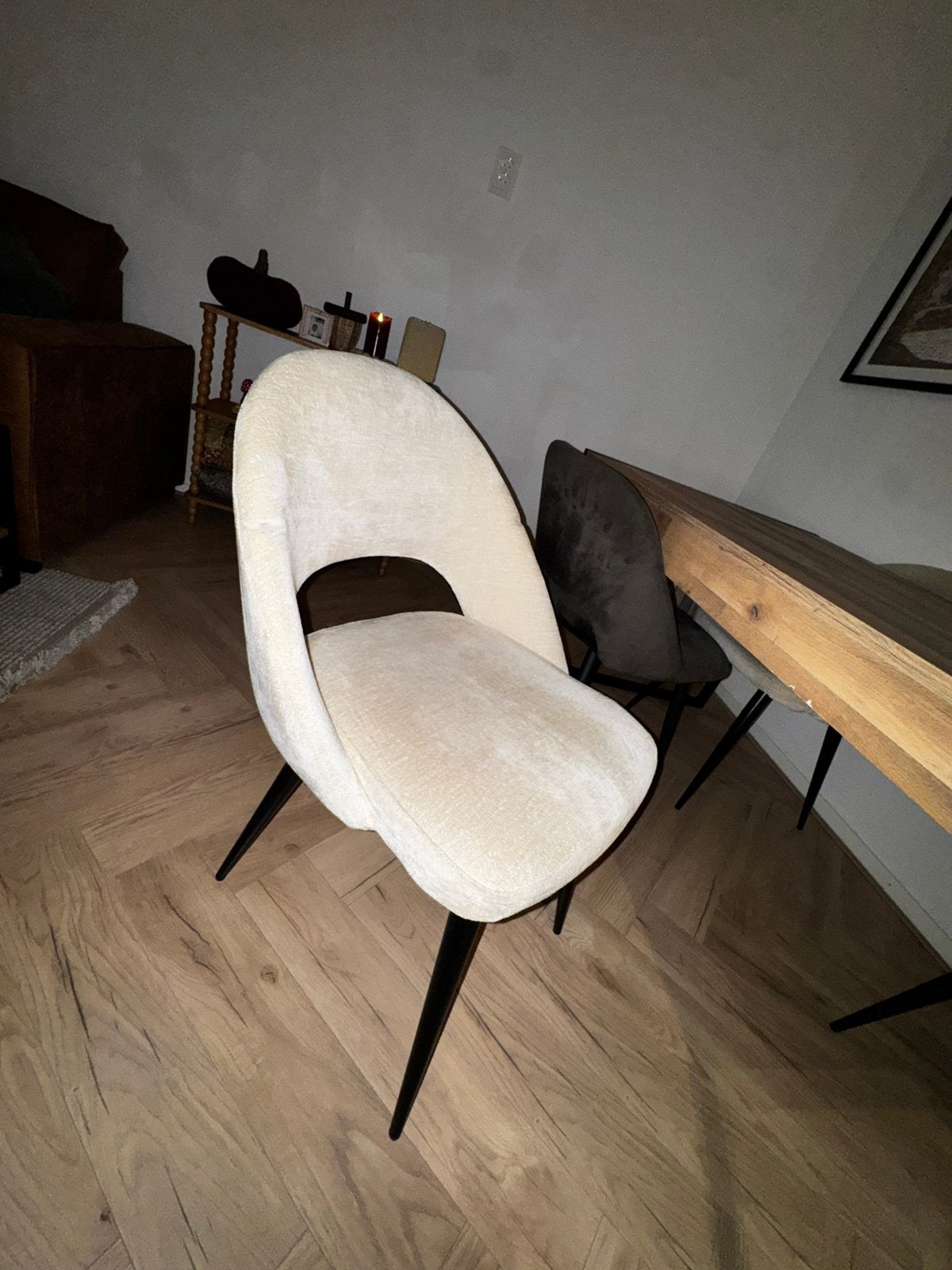 Foto 4 van Eettafel, eetstoelen, salon tafel