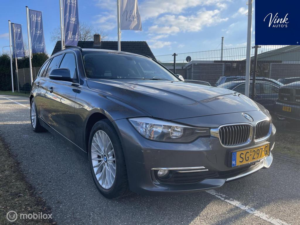 BMW 3-serie Touring 318d | Luxury | NAV | Trekhaak | Cruise, Auto's, BMW, 4 cilinders, 3-Serie, Navigatiesysteem, Te koop