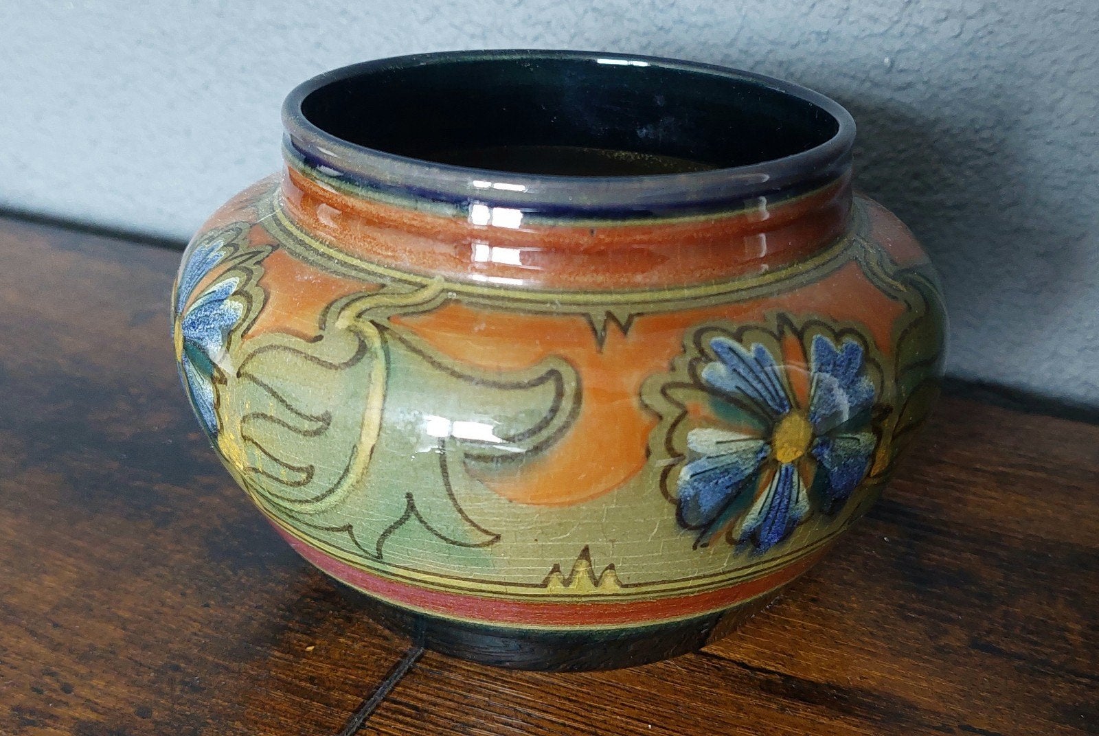 Antieke Plateel Pot - Anjer Holland 1856, Antiek en Kunst, Antiek | Keramiek en Aardewerk, Ophalen of Verzenden