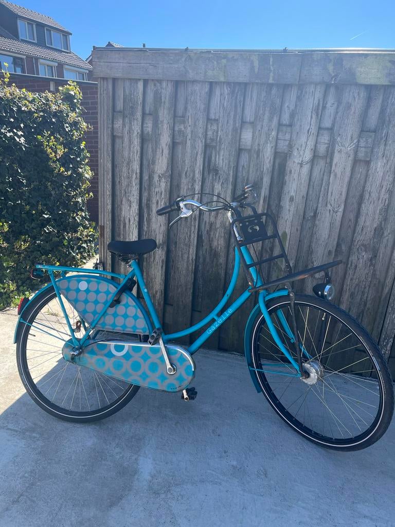 Gazelle omafiets 28 inch met 3 versnellingen, Fietsen en Brommers, Ophalen, Terugtraprem, Gebruikt, Versnellingen