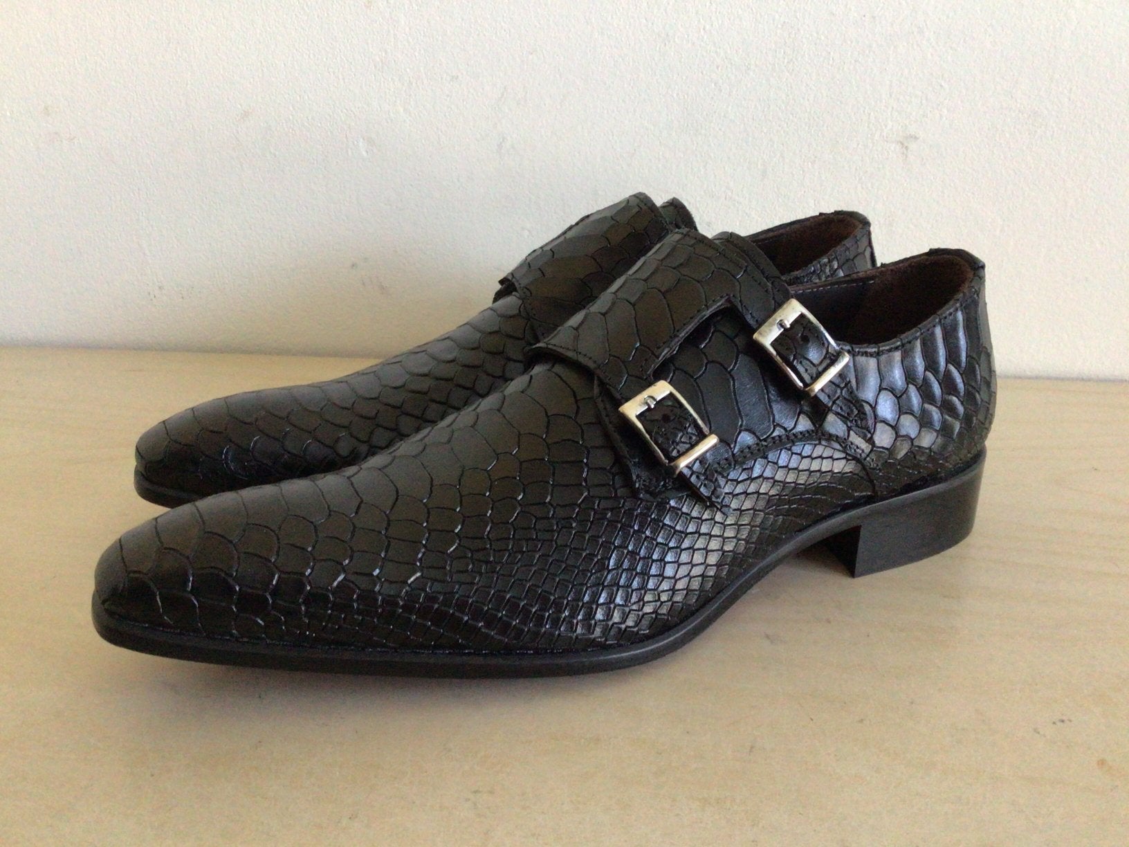 Virgilio Paolo herenschoenen, maat 43. Nieuw!, Zwart, Nieuw, Ophalen of Verzenden, Gespschoenen