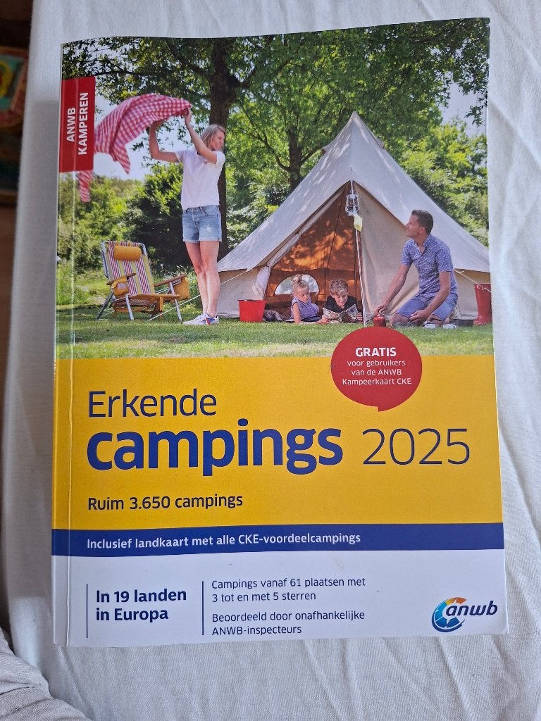 Erkende campings 2025, Ophalen of Verzenden, Europa, Overige merken
