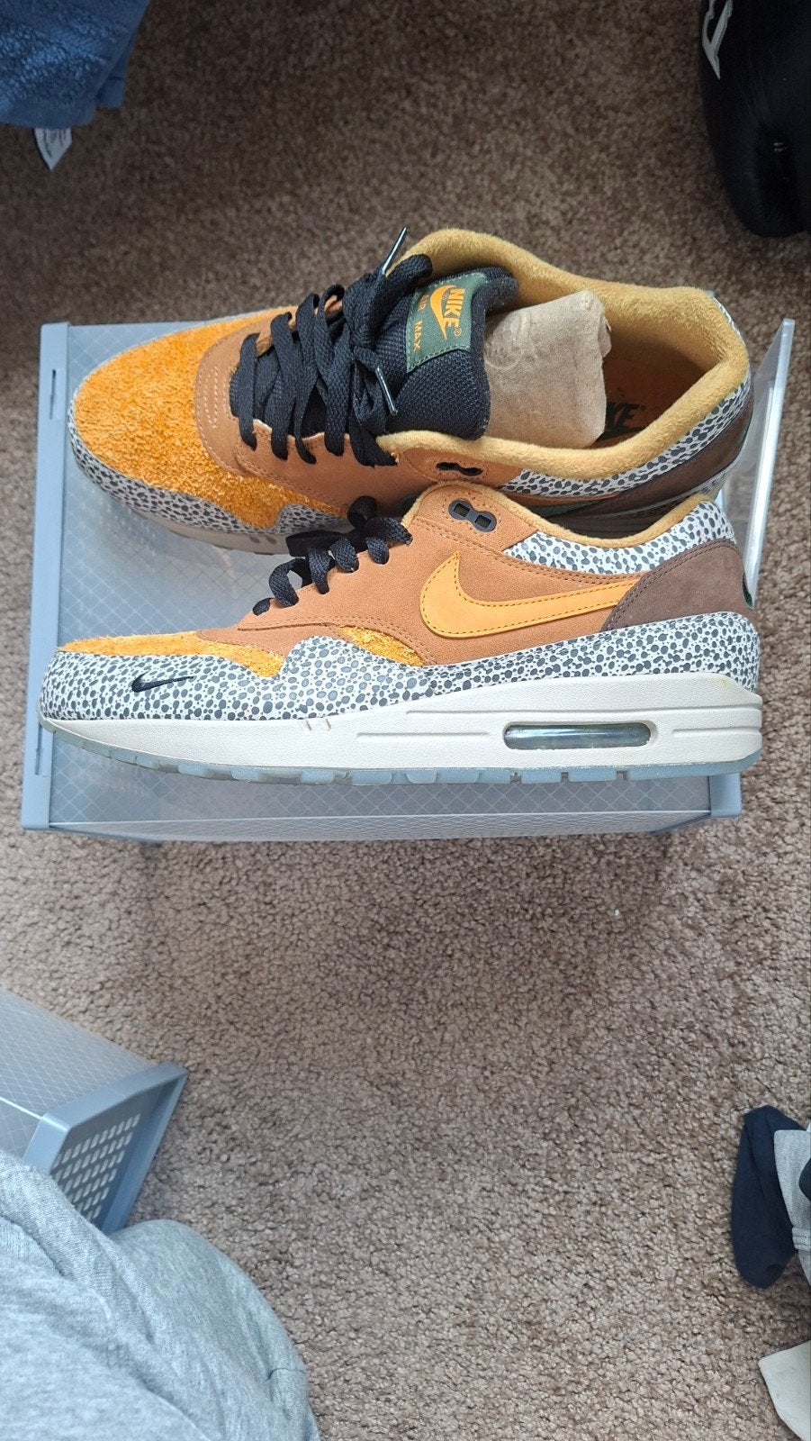 Nike Air Max 1 Safari Pack - Nieuw - Maat 45.5, Nike air max, Overige kleuren, Nieuw, Ophalen of Verzenden