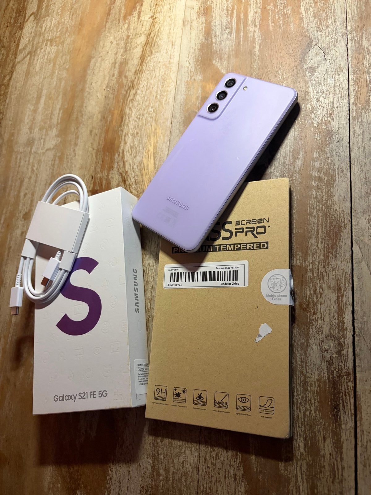 Samsung Galaxy S21 FE 5G Lavendel, Ophalen, Zwart, Zo goed als nieuw, Zonder simlock