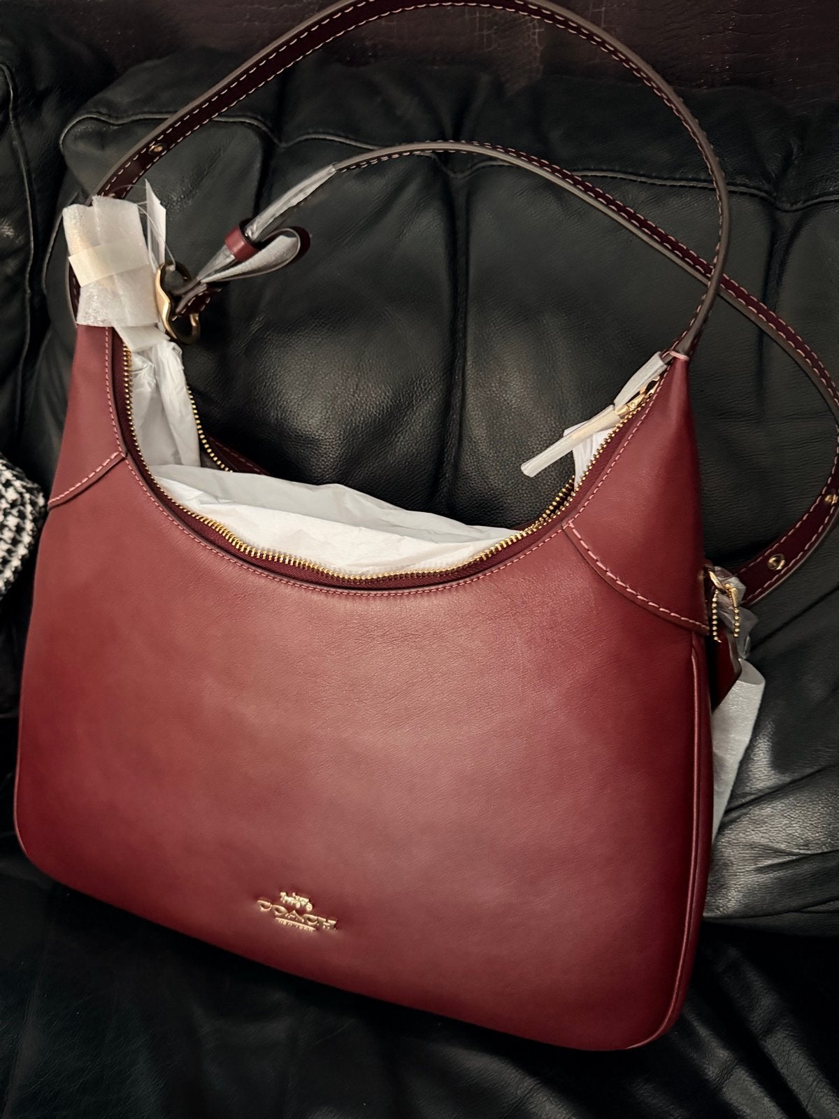Nieuw! Coach Schoudertas ella, Verzenden, Nieuw, Rood, Schoudertasje