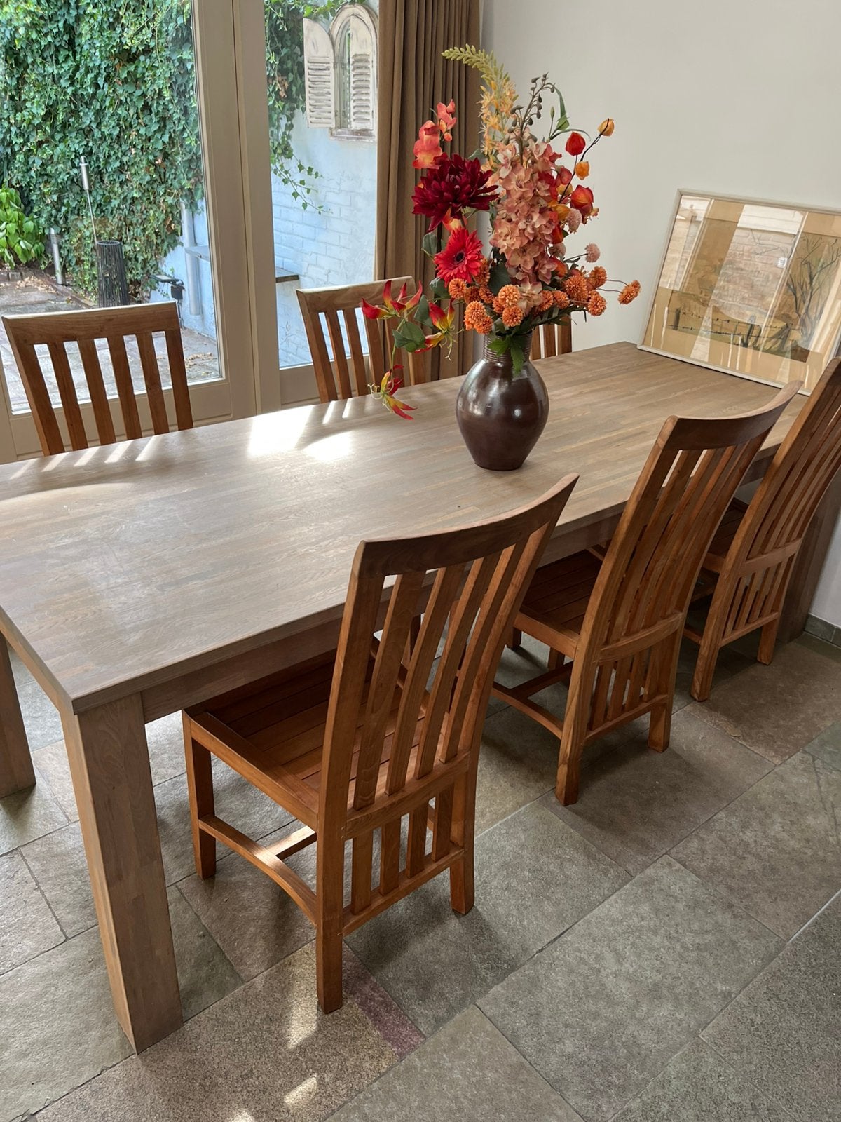 Tafel hout, Ophalen, Gebruikt, Modern, Minder dan 4 stoelen