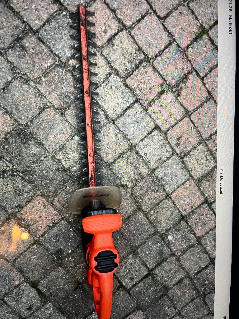 Elektrische heggenschaar Black en Decker, Ophalen, Gebruikt, Elektrisch