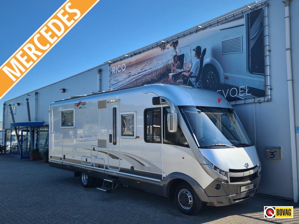Carthago Chic S Plus 50 Mercedes / Automaat, Caravans en Kamperen, Campers, Airbags, Buitenlamp, Bedrijf, Diesel