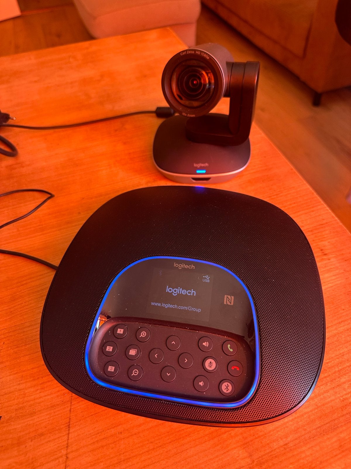 Logitech group conference cam, Ophalen of Verzenden, Zo goed als nieuw