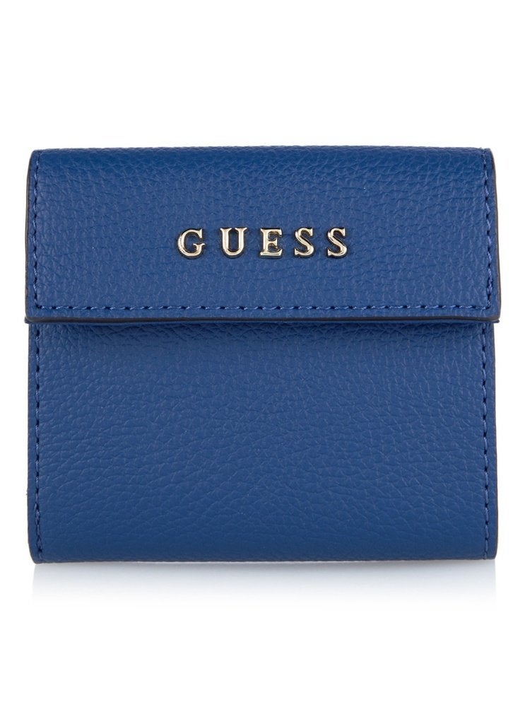 Guess Tulip Mini portemonnee met merkembleem blauw, Sieraden, Tassen en Uiterlijk, Portemonnees, Blauw, Guess, Nieuw, Ophalen of Verzenden
