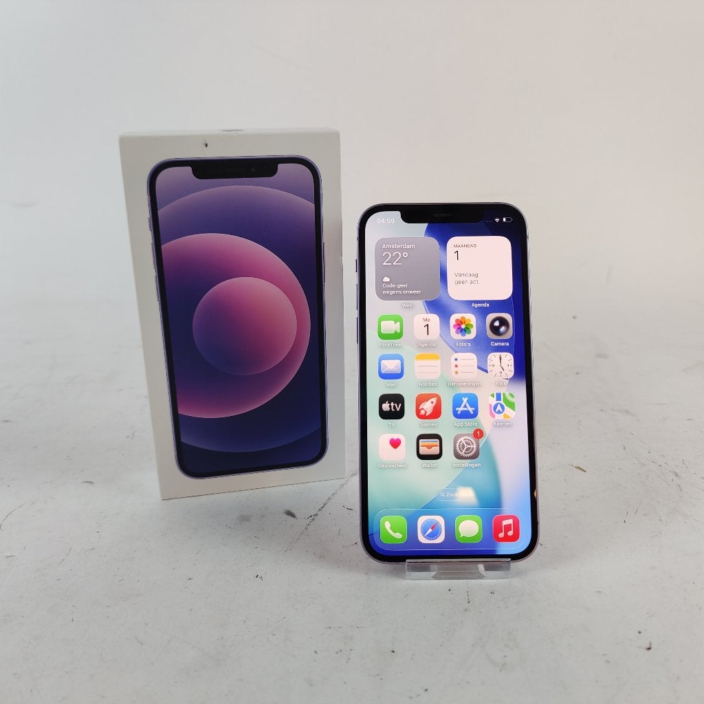 Apple iPhone 12 128gb 100% || Nu voor maar €259.99!, Ophalen of Verzenden, Zo goed als nieuw, X, X