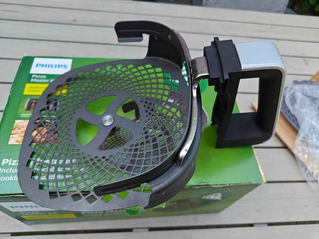 Philips Airfryer Accessoires: Grillplaat & Pizzakit, Witgoed en Apparatuur, Onderdelen en Toebehoren, Zo goed als nieuw, Ophalen of Verzenden