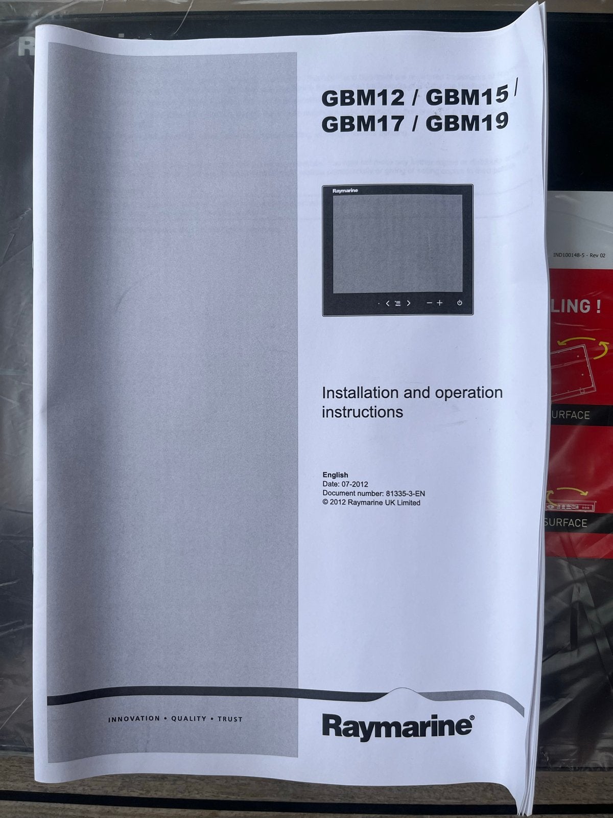 Raymarine GBM12/GBM15/GBM17/GBM19 Radar (Nieuw), Watersport en Boten, Ophalen of Verzenden, Nieuw, Radar