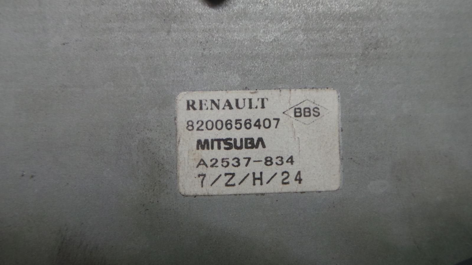 RENAULT KANGOO RUITENWISSERMOTOR ACHTER 2009, Ophalen of Verzenden, Gebruikt, ARN erkend