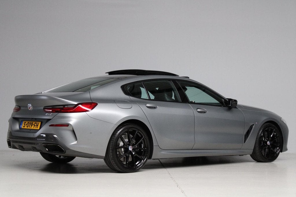 BMW 8-serie Gran Coupé 840i M-sport | Facelift | frozen gre, Automaat, Automatische klimaatregeling, Achterwielaandrijving, Gebruikt