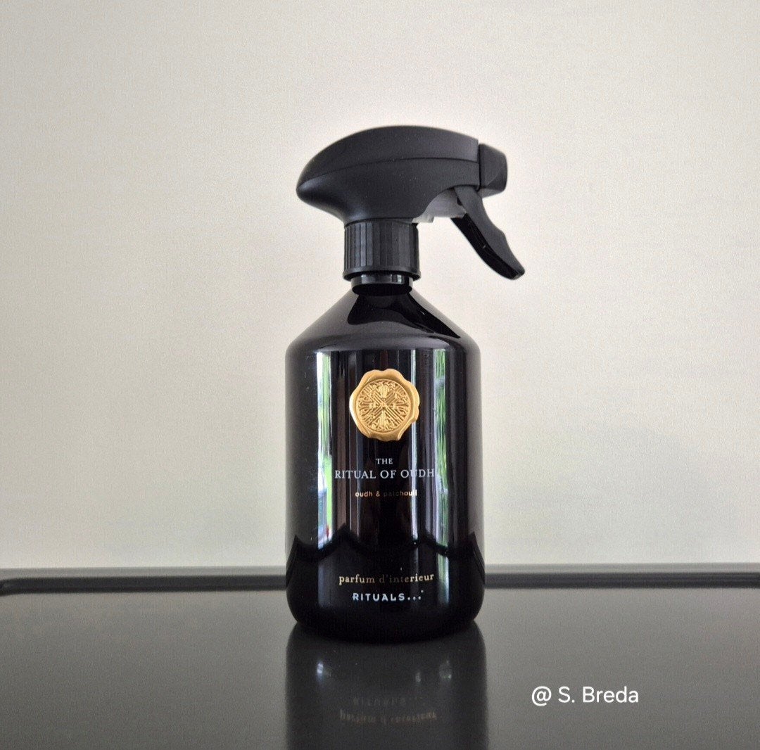 Rituals 500 ml Roomspray | Oudh | Home Perfume Huisparfum, Kunststof, Geurverspreider, Zwart, Nieuw