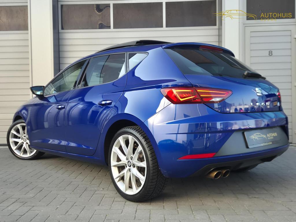 Seat Leon 1.4 EcoTSI FR Pano/Led/Sound/Sfeer/Cruise/Carplay/, 1141 kg, Gebruikt, Zwart, 4 cilinders