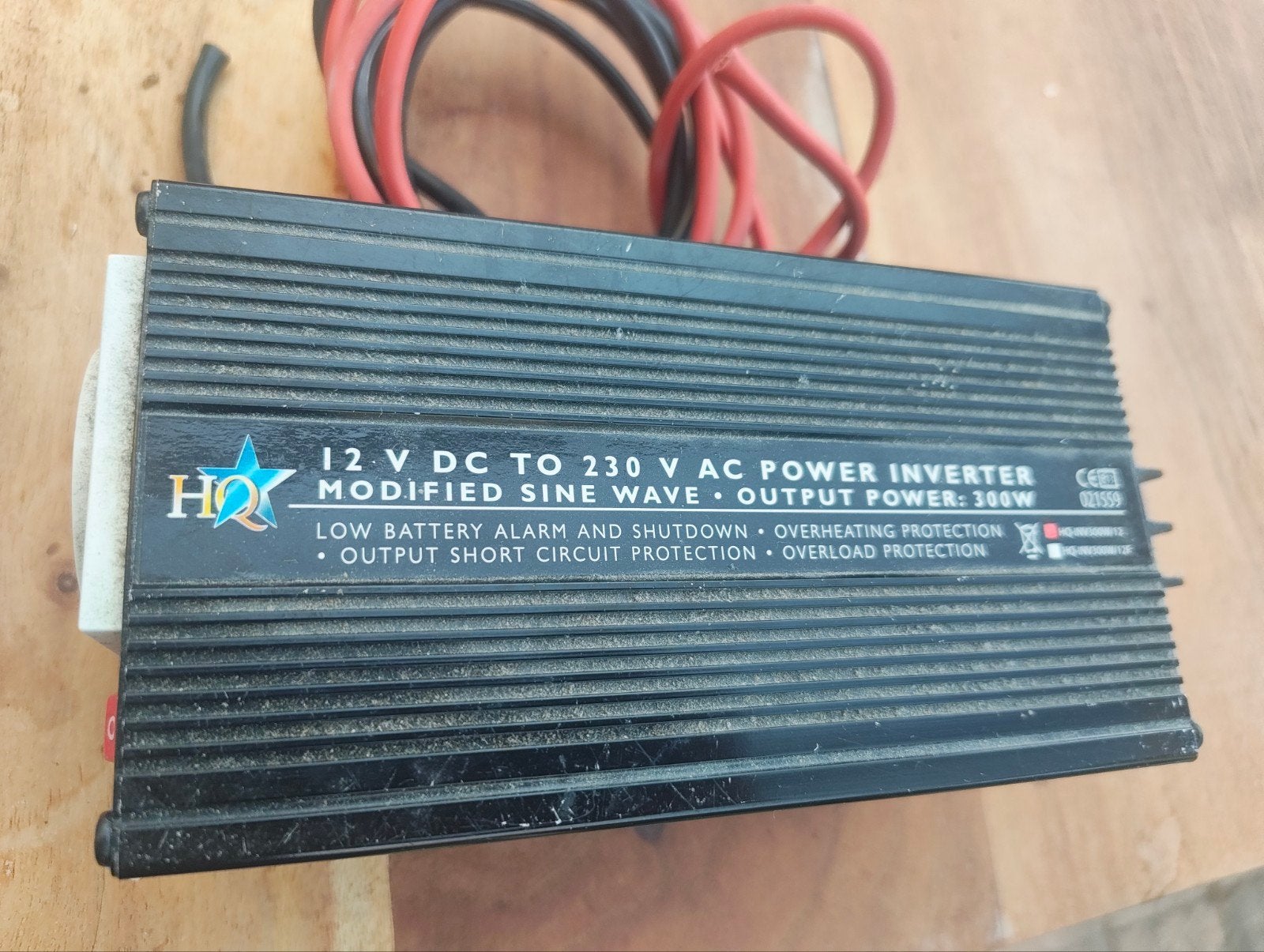 HQ 12V DC naar 230V AC Omvormer 300W, Ophalen of Verzenden