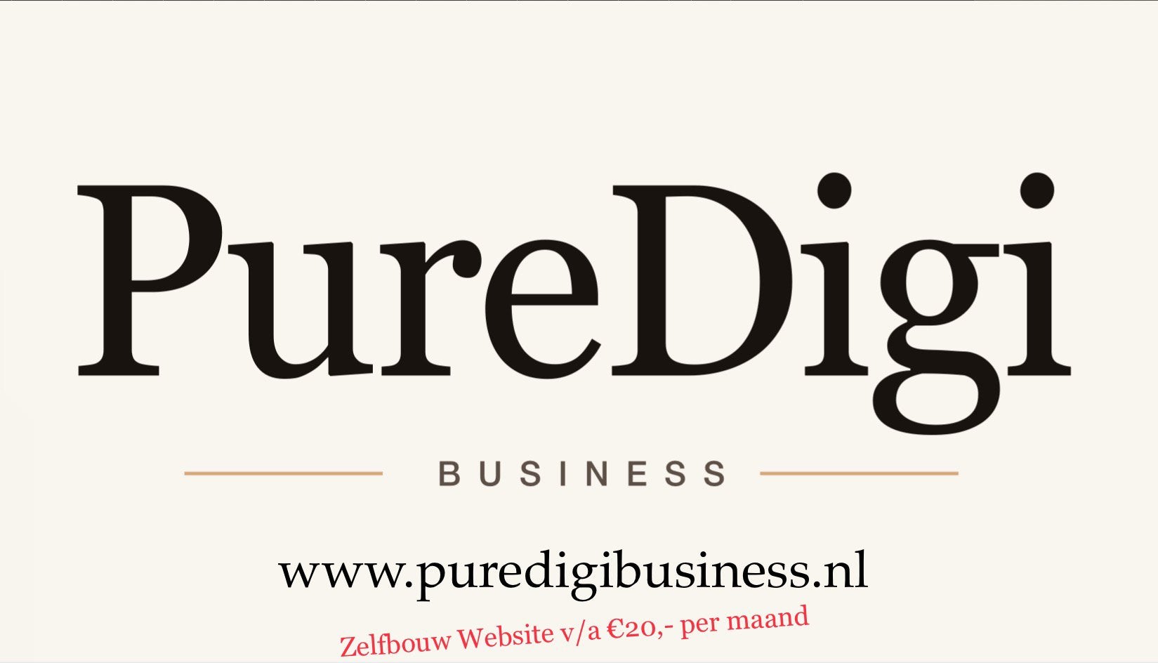 3paginas t.w.v. €750,- gratis gebouwd bij Jaarabonnement, Webdesign