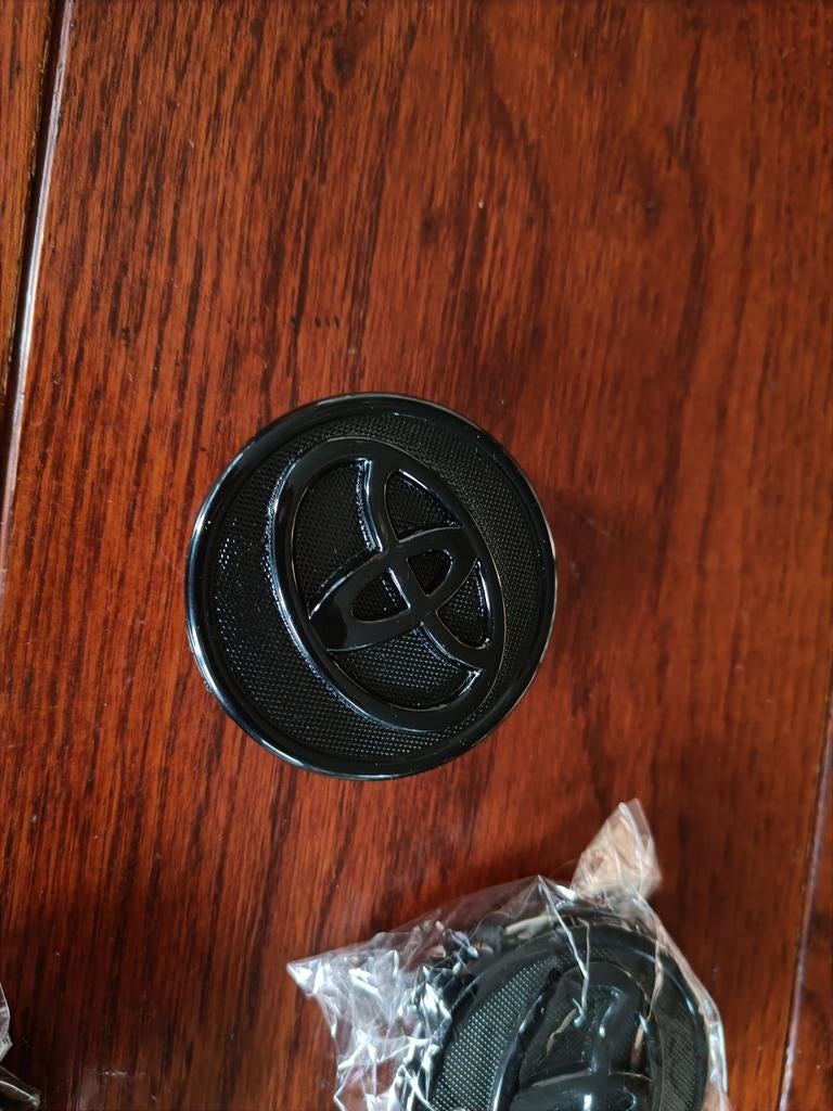 Naafkapjes / center caps Toyota zwart 56mm, Ophalen of Verzenden