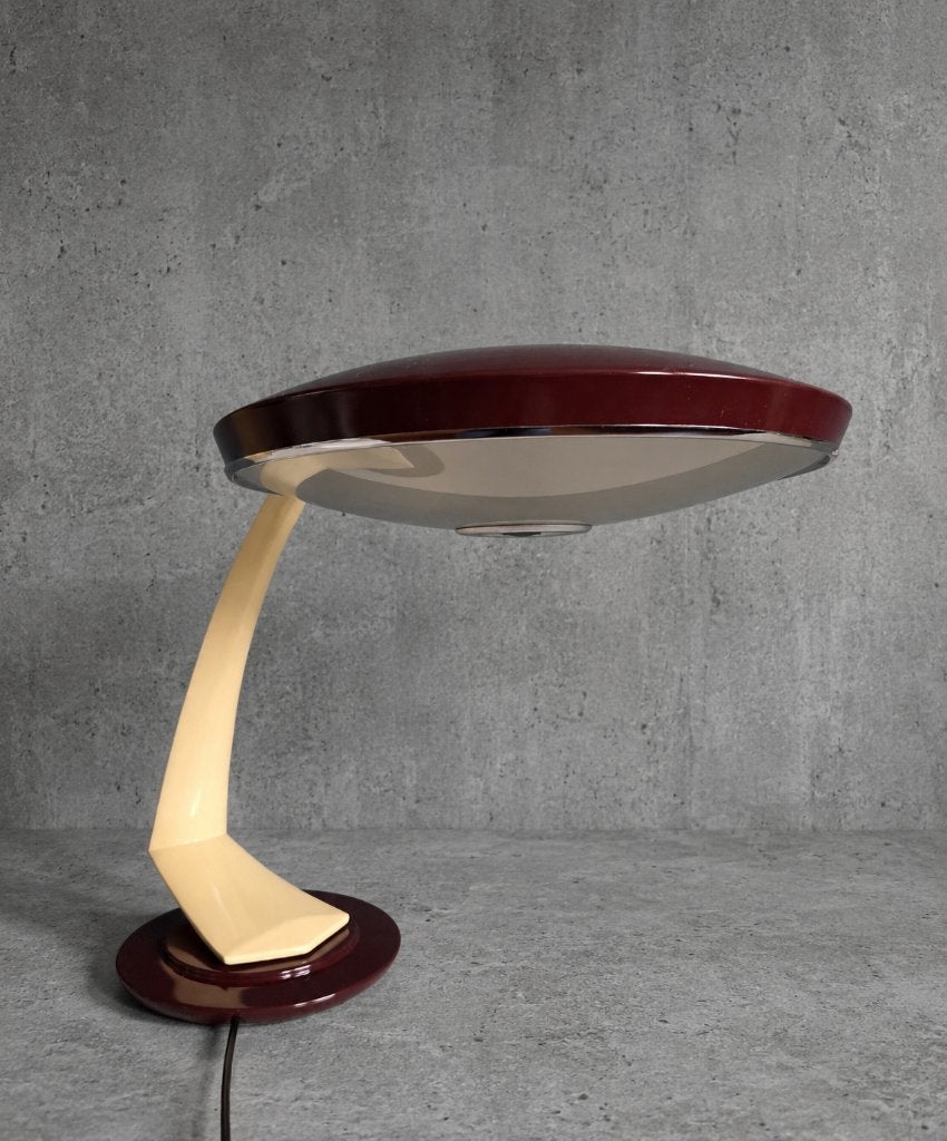 Vintage bureaulamp - FASE | boomerang 2000 - Jaren 70, -, -, Ophalen of Verzenden, Zo goed als nieuw