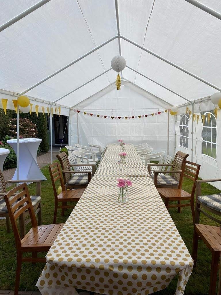 Tent, Ophalen, Zo goed als nieuw