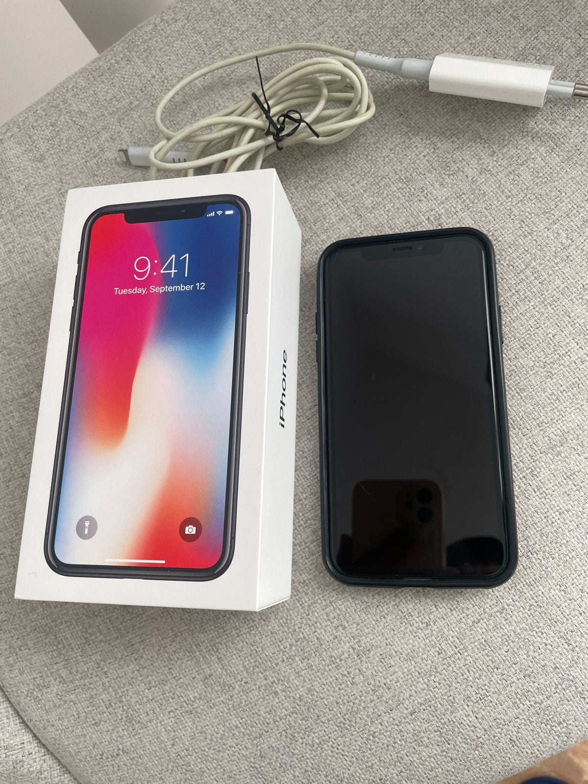 Iphone x , 64 GB, Telecommunicatie, Mobiele telefoons | Apple iPhone, Ophalen of Verzenden, Zo goed als nieuw, Zwart, 64 GB