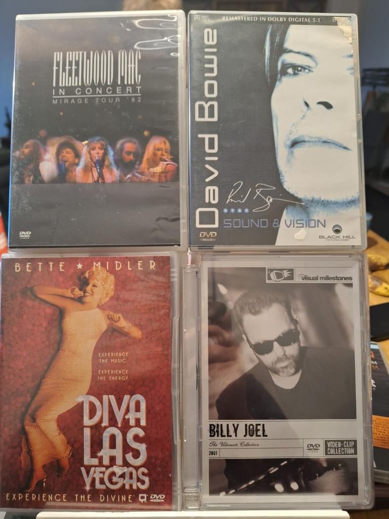 Muziek dvd's - € 2 per stuk, Alle leeftijden, Ophalen of Verzenden, Zo goed als nieuw