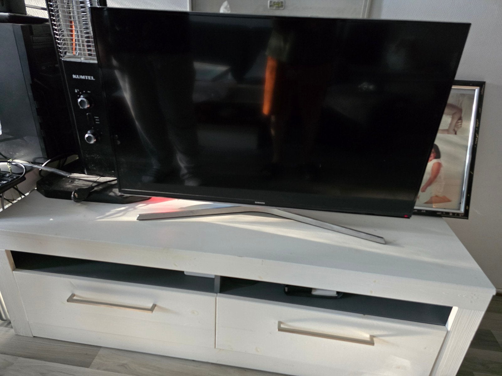 Samsung Smart TV - Zo goed als nieuw, Ophalen of Verzenden, Zo goed als nieuw, Samsung, 100 cm of meer