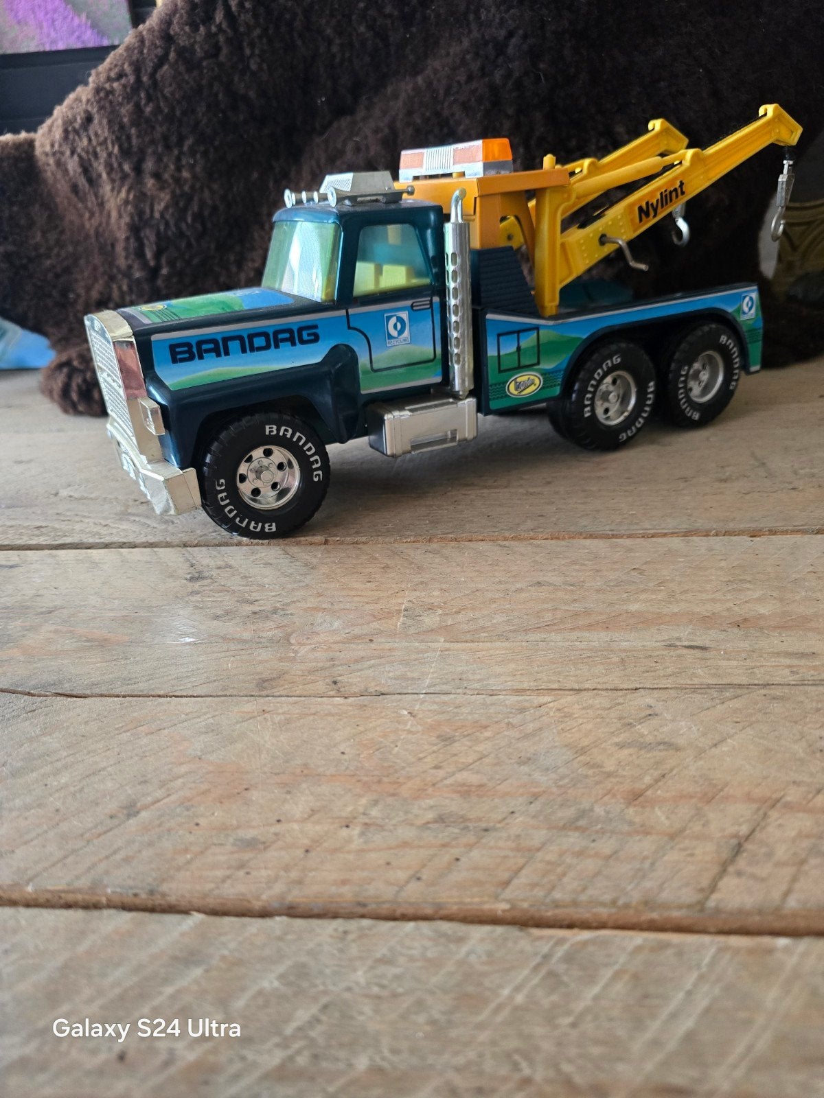 01> Nylint Twin Boom Wrecker takelwagen, Ophalen of Verzenden