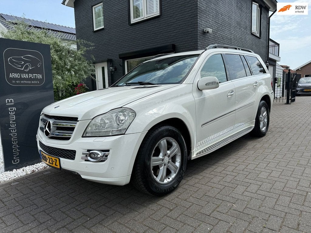 Mercedes-Benz GL-klasse 500 / 550 / 7-persoons / BTW / vele, Auto's, Mercedes-Benz, 2522 kg, 8 cilinders, Wit, Leder