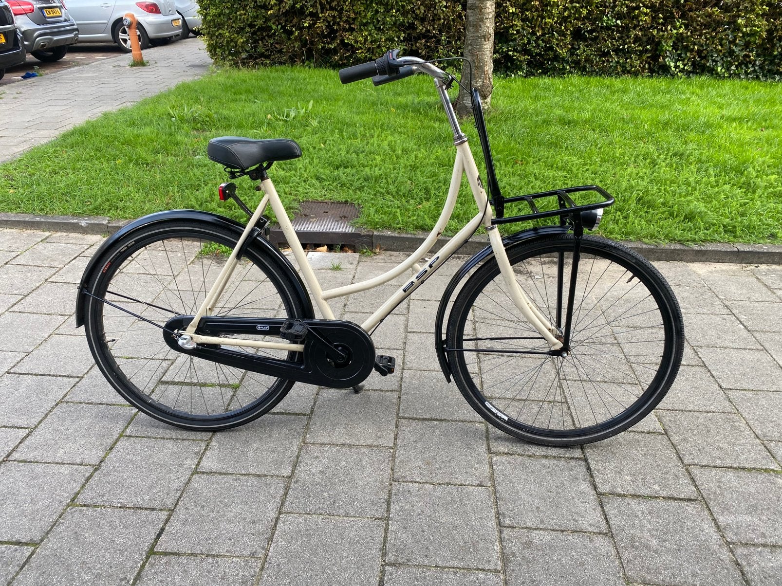 Stevige BSP Omafiets 3 nexus versnellingen., Fietsen en Brommers, 56 cm of meer, Ophalen of Verzenden, Zo goed als nieuw, Versnellingen
