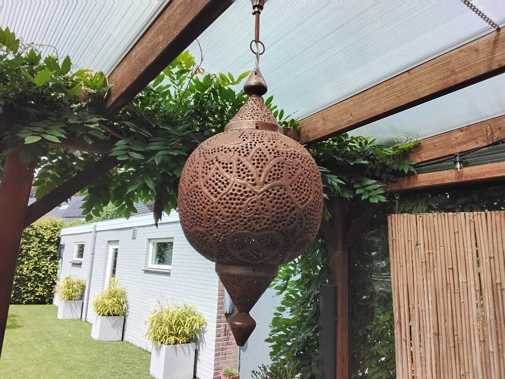 Hanglamp Marokkaanse, Huis en Inrichting, Ophalen, Gebruikt, Metaal