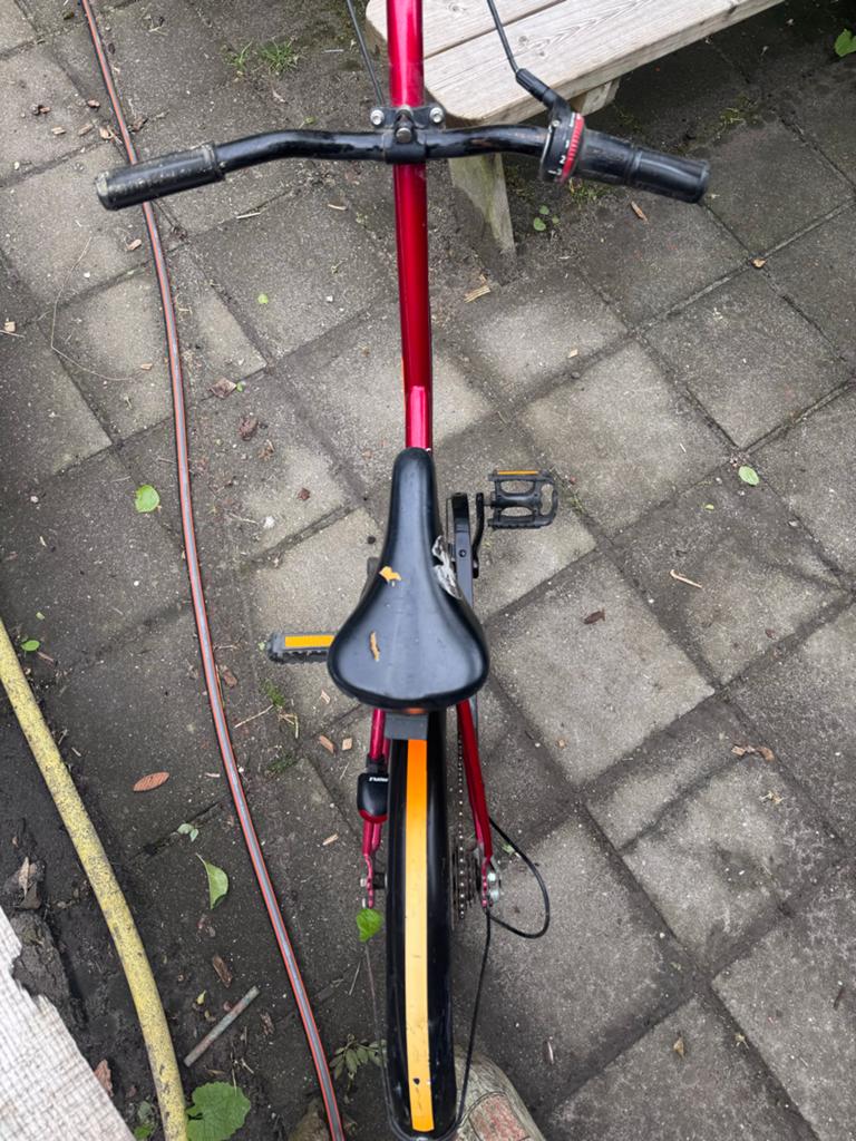 Aanhangfiets met 5 versnellingen - Beetje opknappen, Ophalen, Gebruikt, 16 tot 20 inch