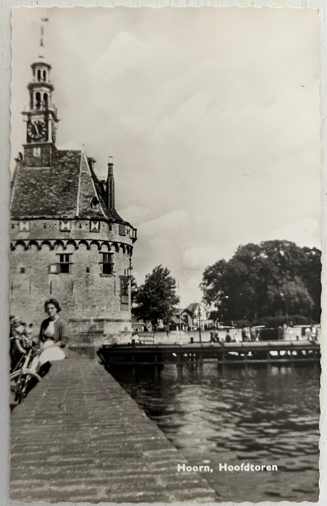 Oude Ansichtkaart  -  Hoorn - Hoofdtoren, Verzamelen, Ansichtkaarten | Nederland, Ophalen of Verzenden, Voor 1920, Ongelopen, Noord-Holland