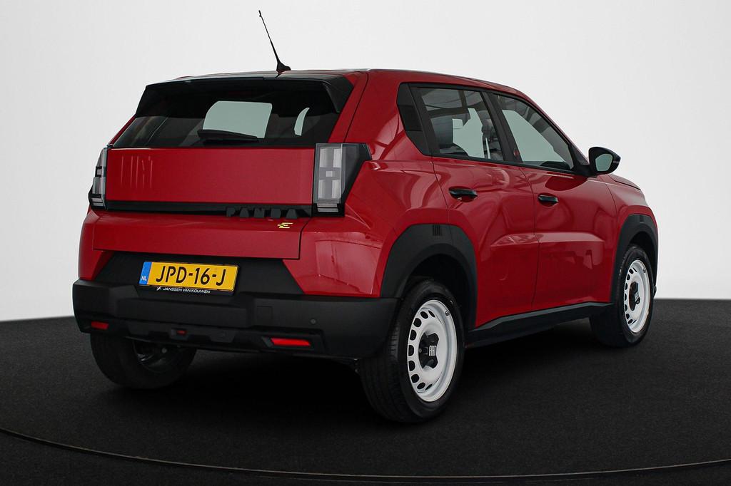 Fiat Grande Panda RED 11kW 44 kWh Apple CarPlay Aircondition, Auto's, Stof, Gebruikt, Panda, Origineel Nederlands