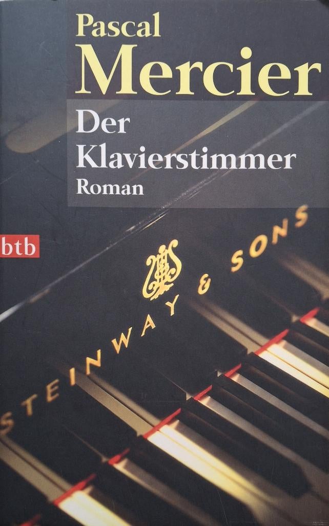Pascal Mercier - Der Klavierstimmer (DUITSTALIG), Boeken, Taal | Duits, Gelezen, Fictie, Ophalen of Verzenden