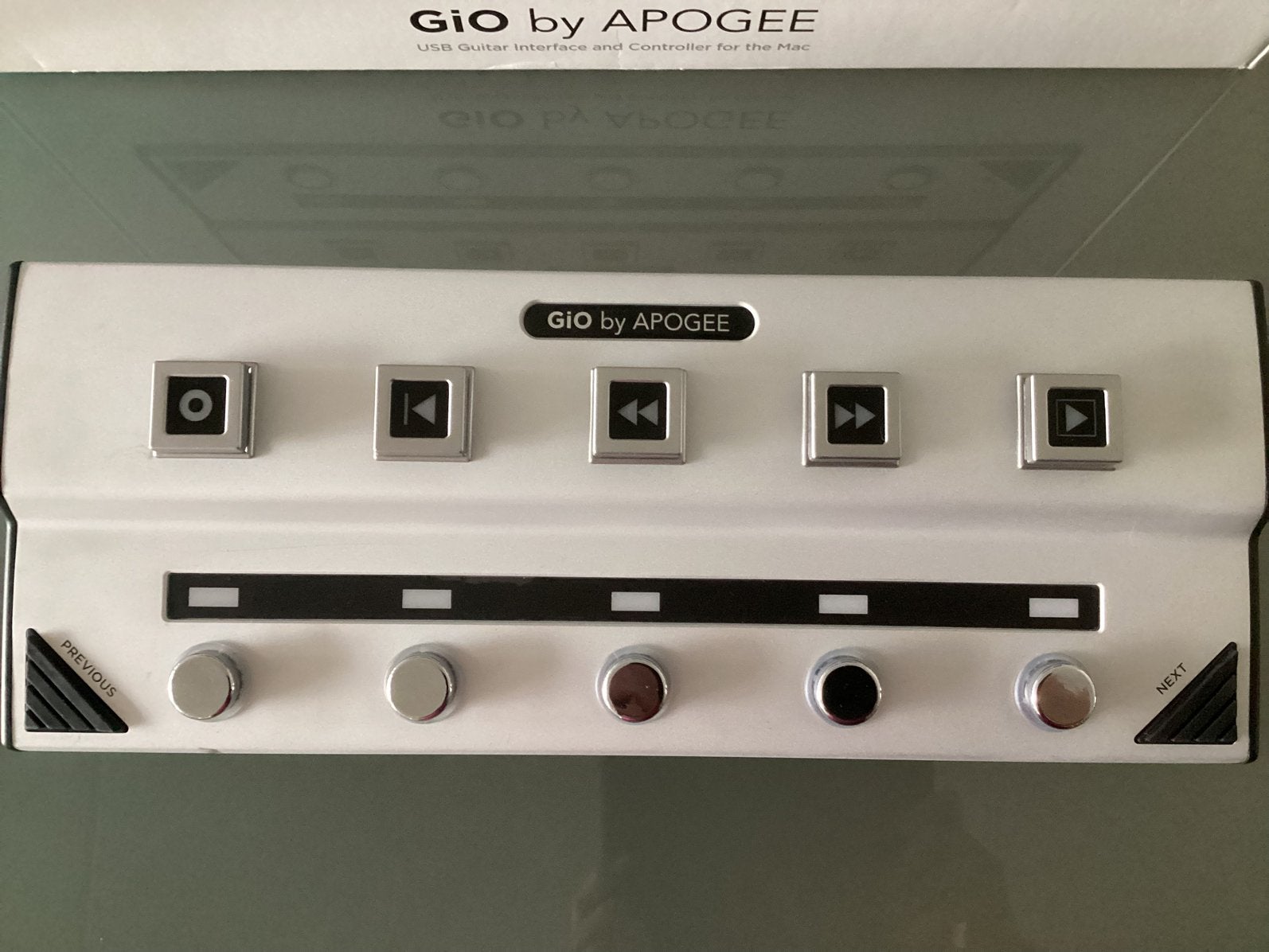 Gio made by apogee gitaar interface voor effecten, Muziek en Instrumenten, Ophalen of Verzenden, Zo goed als nieuw