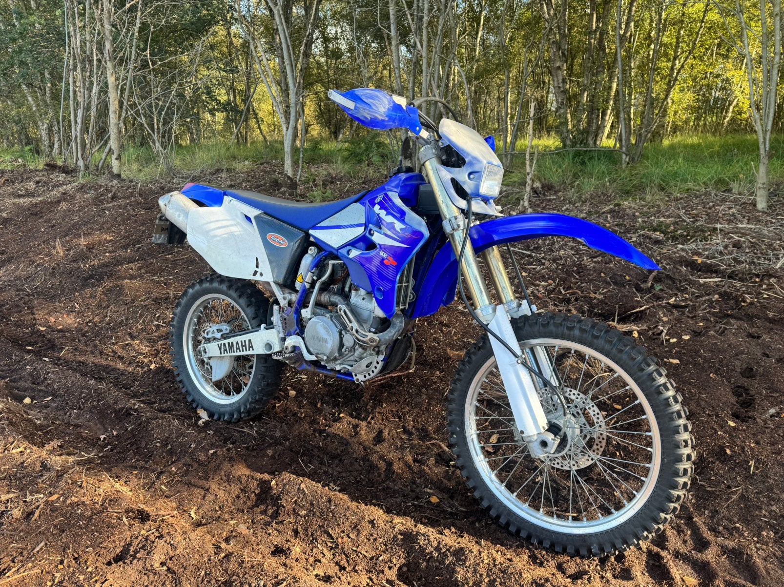 Yamaha wr450f crossmotor wr 450 f cross motor supermoto, Ophalen, Zo goed als nieuw, Yamaha