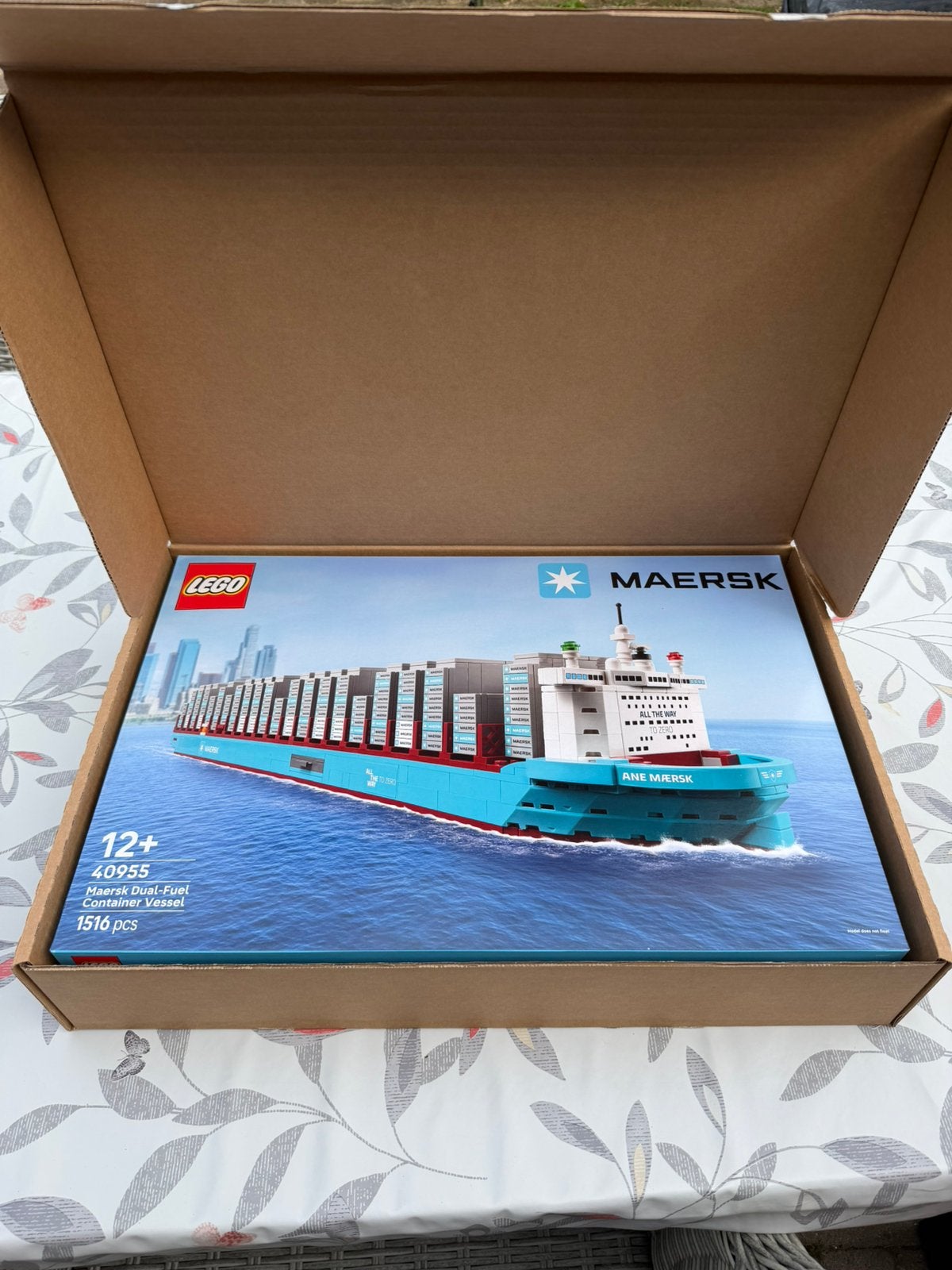 LEGO 40955 Maersk Dual-Fuel Container Vessel Nieuw, Ophalen, Zo goed als nieuw