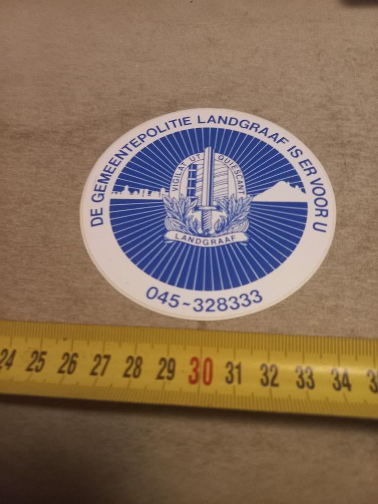 Gemeentepolitie landgraaf, Ophalen of Verzenden, Zo goed als nieuw