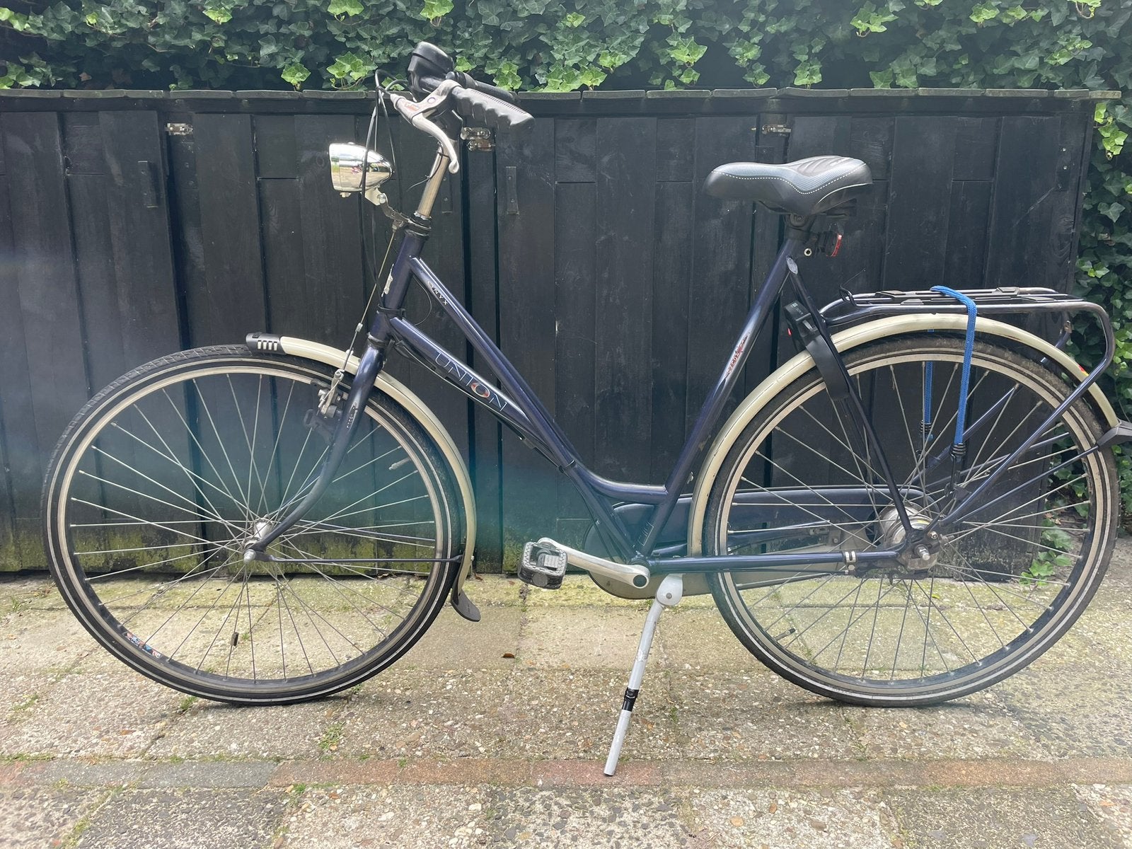 Damesfiets Union Onyx Series in goede technische staat, 53 tot 56 cm, Ophalen, Zo goed als nieuw, Versnellingen