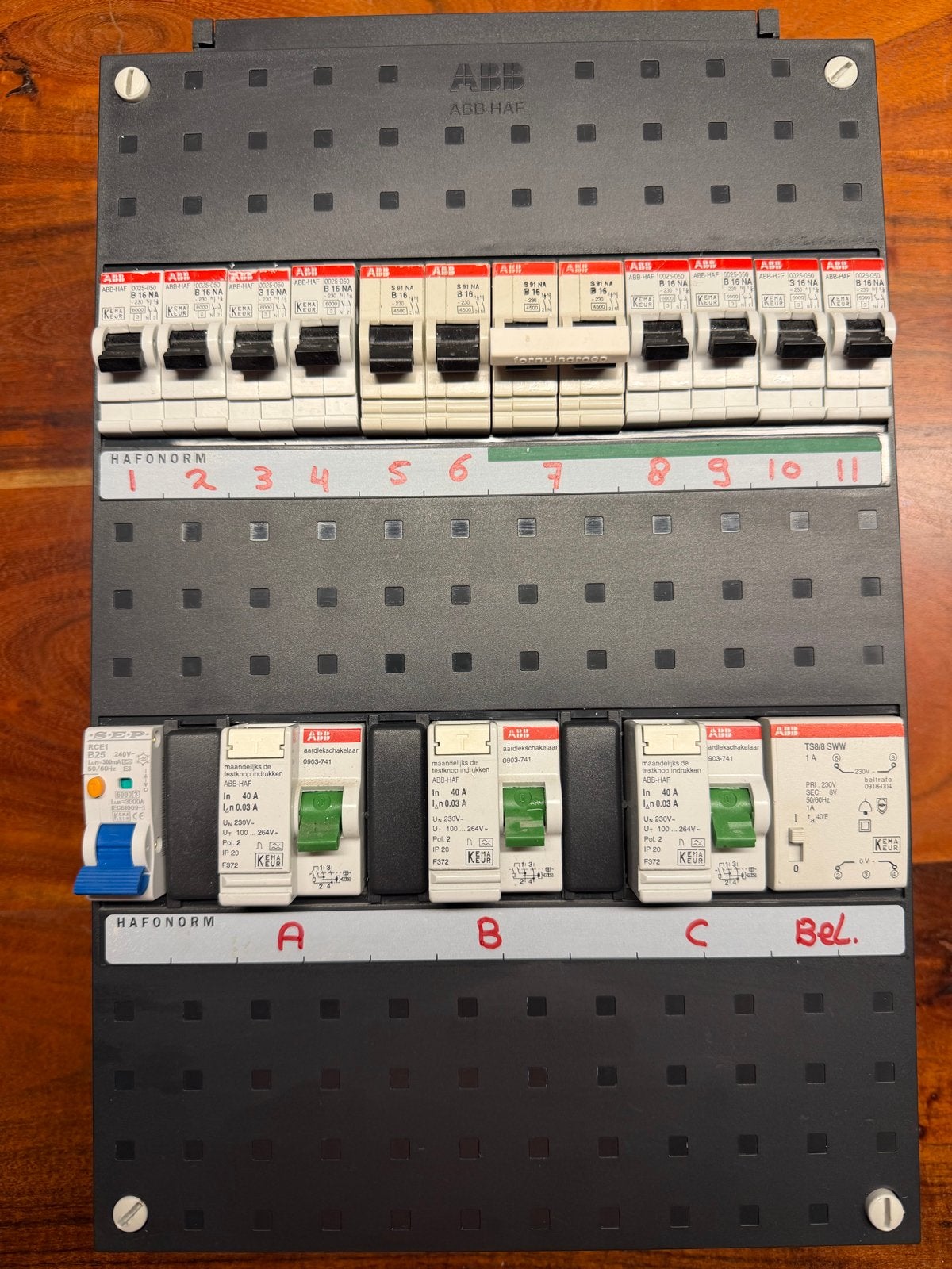 ABB HAF Meterkast, Ophalen, Gebruikt, ABB, Groepenkast