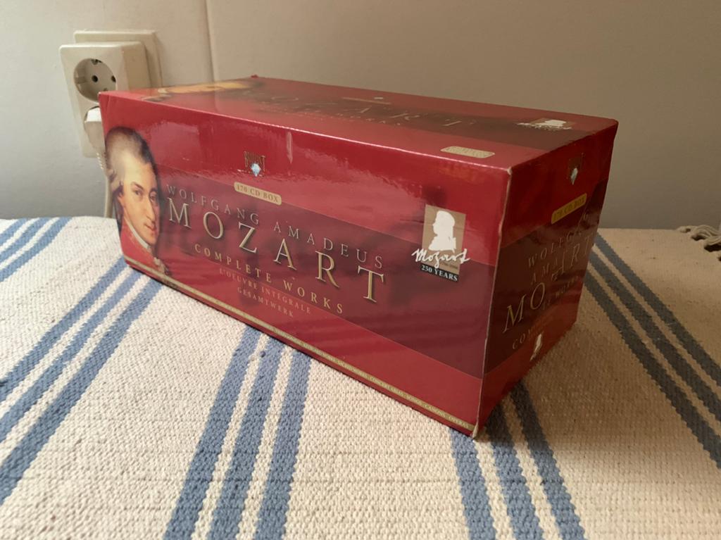 Mozart Jaar!!: De complete werken van Mozart (170 CD box), Ophalen of Verzenden, Classicisme, Zo goed als nieuw