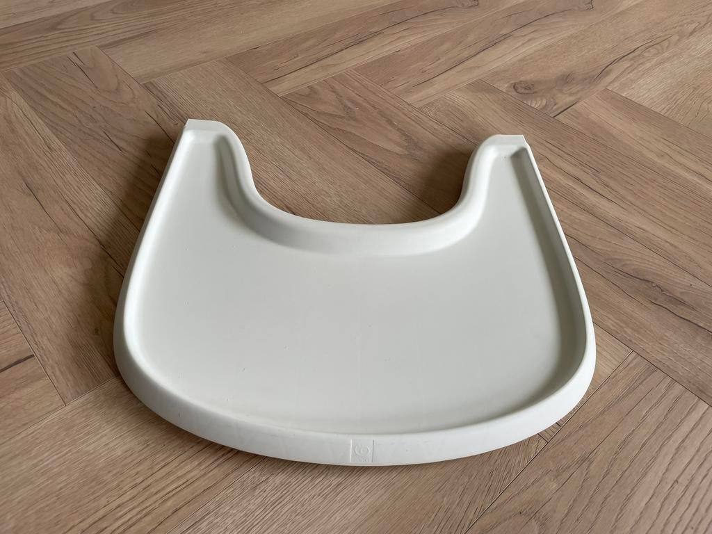 100% origneel Stokke Play Tray dienblad playtray wit, Kinderen en Baby's, Ophalen of Verzenden, Zo goed als nieuw, Meegroeistoel