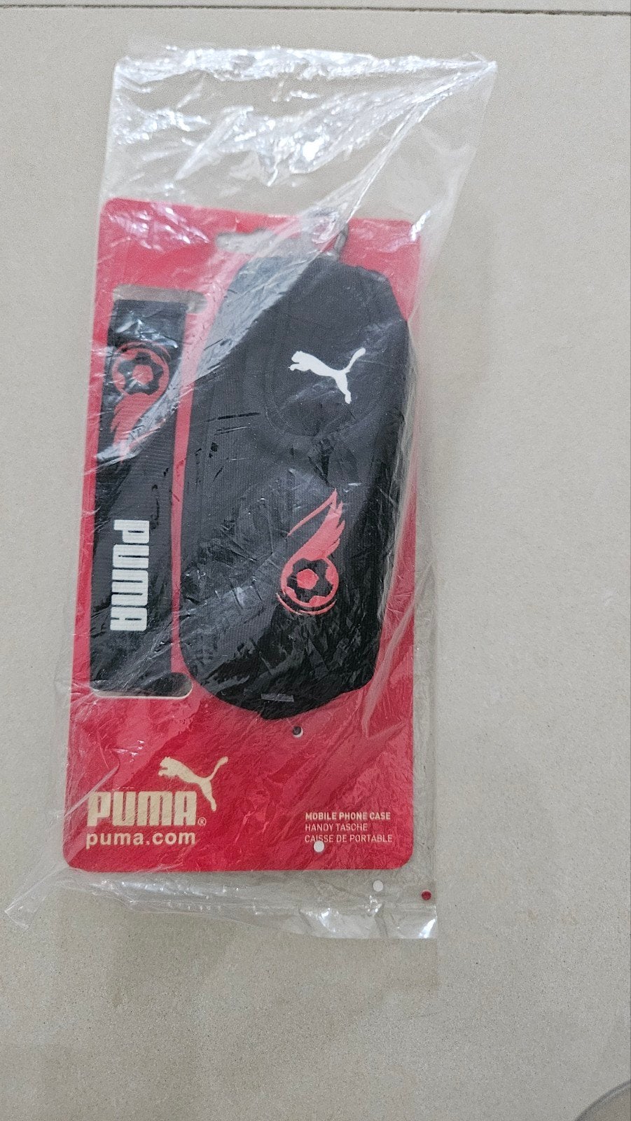 Nieuwe Puma Mobiele Telefoonhoes met Lanyard, Telecommunicatie, Ophalen of Verzenden