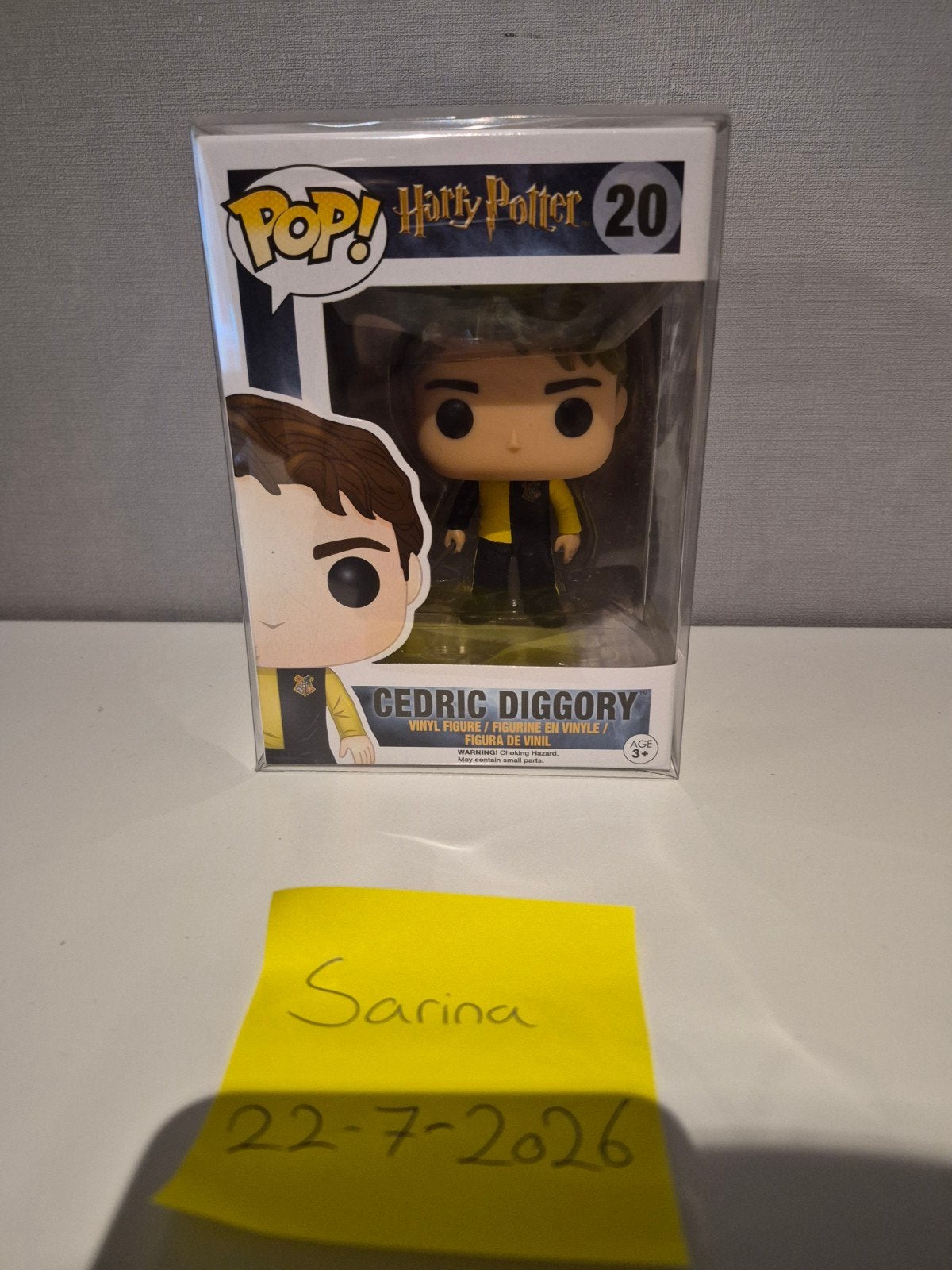 Harry potter funko pop cedric diggory 20, Verzenden, Zo goed als nieuw