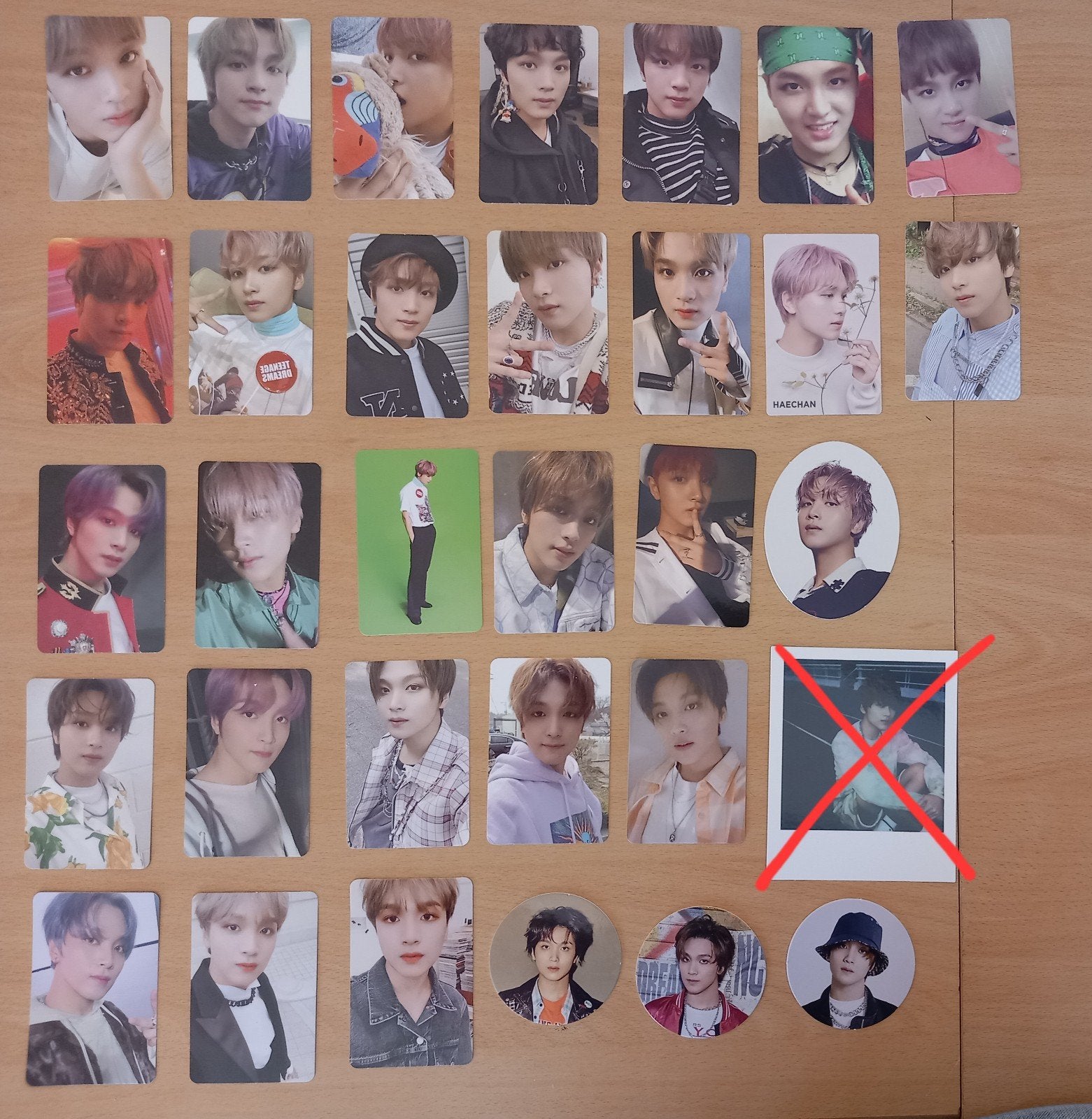 Nct Haechan photocards / fotokaarten, Ophalen of Verzenden, Zo goed als nieuw, Foto of Kaart
