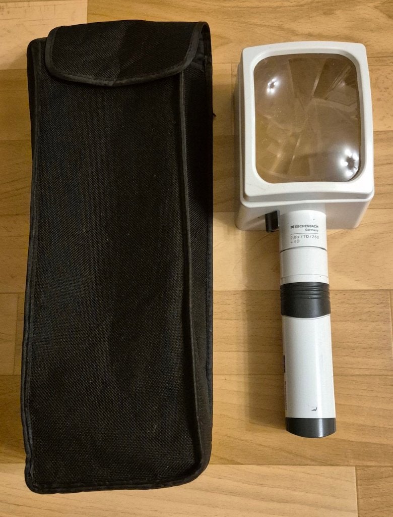 Eschenbach Germany LED loeplamp professioneel., Ophalen of Verzenden, Zo goed als nieuw, Loeplamp