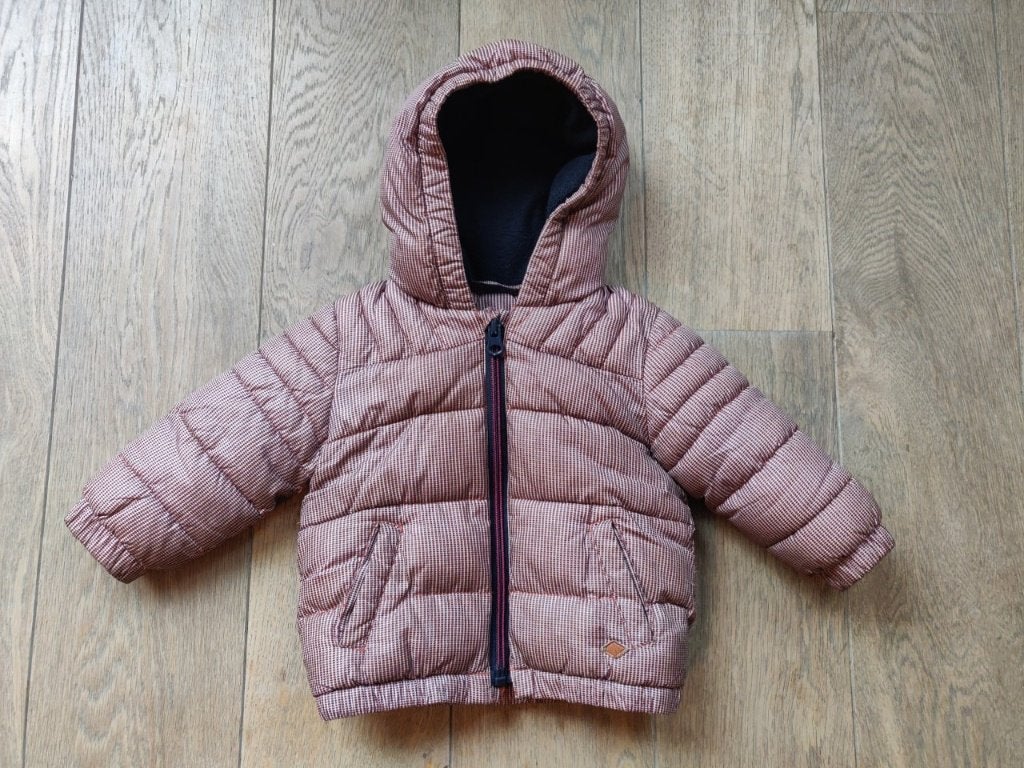 Winterjas baby mango maat 68, Ophalen of Verzenden, Zo goed als nieuw, Meisje, Jasje